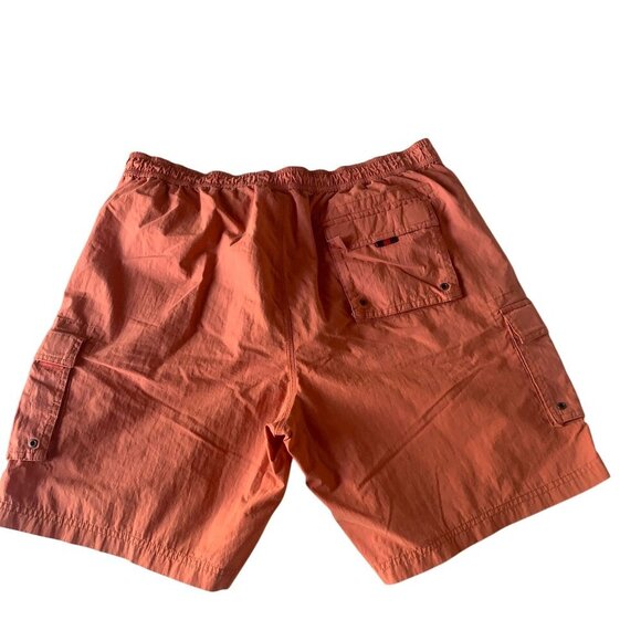 CREMIEUX Lot Of 2 Swim Board Shorts Sz XL 36 Orange & Blue Pockets Drawstring - Picture 5 of 16